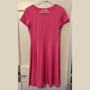 Huhpt Pink Skater Dress